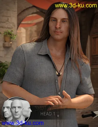 3D打印模型Prime Brawnies for Genesis 8 Male Centaur的图片
