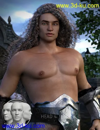 3D打印模型Prime Brawnies for Genesis 8 Male Centaur的图片