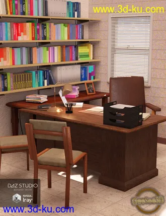 3D打印模型Professor's Office的图片