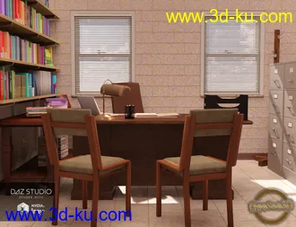 3D打印模型Professor's Office的图片