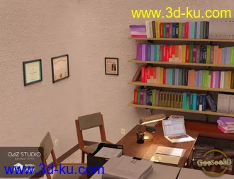 3D打印模型Professor's Office的图片