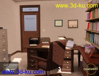 3D打印模型Professor's Office的图片