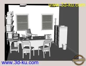 3D打印模型Professor's Office的图片