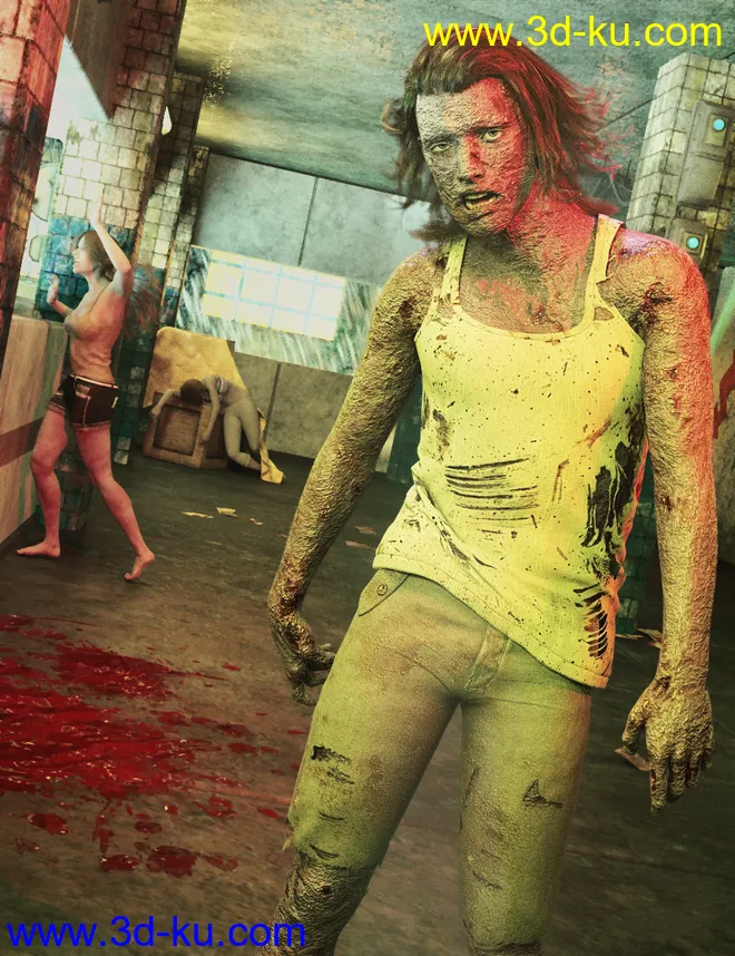 PTF Un-deadbeats - Materials, Poses, Props模型的图片1