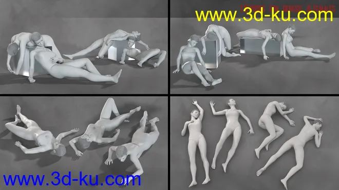 PTF Un-deadbeats - Materials, Poses, Props模型的图片2