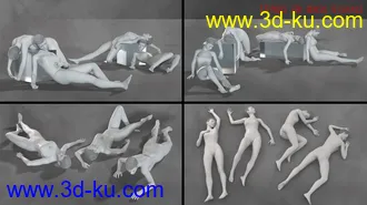 3D打印模型PTF Un-deadbeats - Materials, Poses, Props的图片