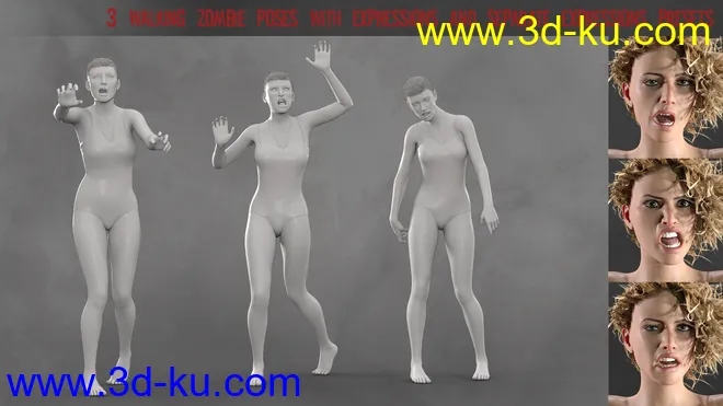 PTF Un-deadbeats - Materials, Poses, Props模型的图片4