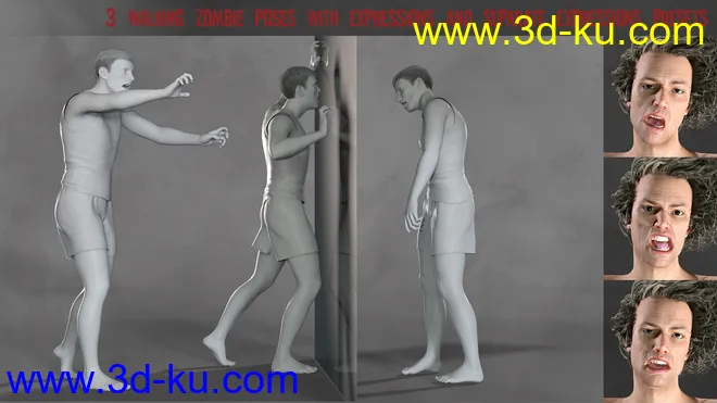 PTF Un-deadbeats - Materials, Poses, Props模型的图片5
