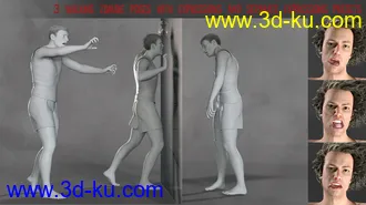 3D打印模型PTF Un-deadbeats - Materials, Poses, Props的图片