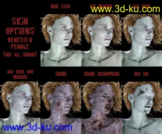 3D打印模型PTF Un-deadbeats - Materials, Poses, Props的图片