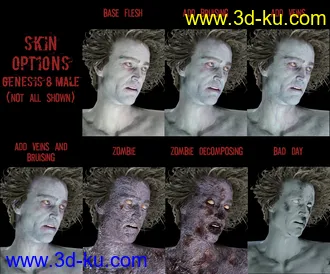 3D打印模型PTF Un-deadbeats - Materials, Poses, Props的图片