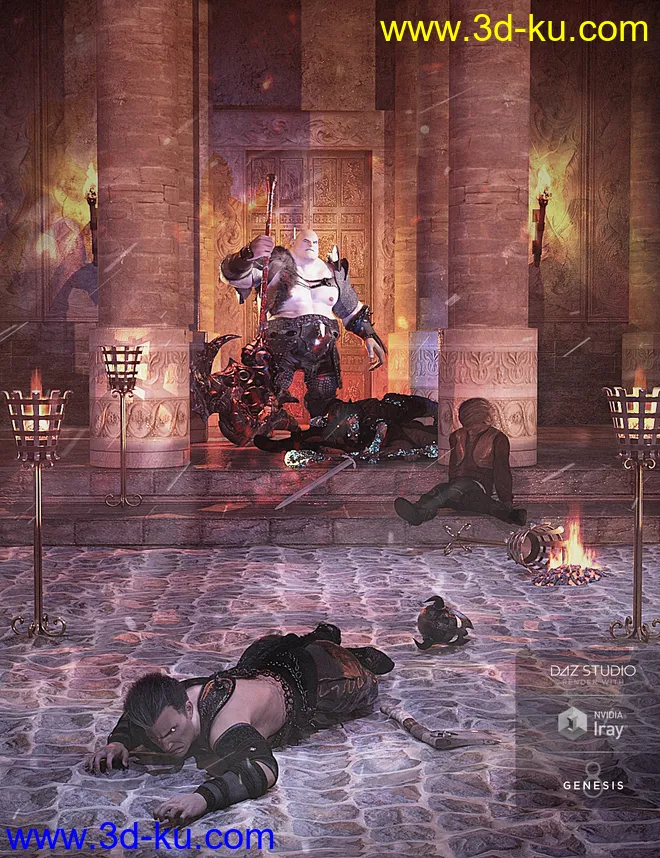 PTF Un-deadbeats - Materials, Poses, Props模型的图片9