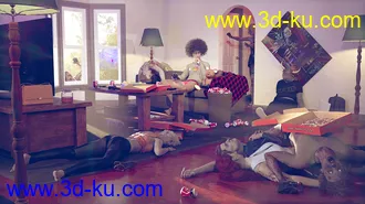 3D打印模型PTF Un-deadbeats - Materials, Poses, Props的图片
