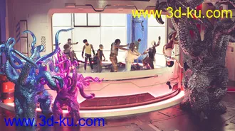 3D打印模型PTF Un-deadbeats - Materials, Poses, Props的图片