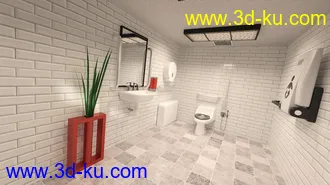 3D打印模型Public Toilet的图片