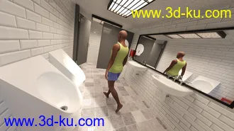 3D打印模型Public Toilet的图片