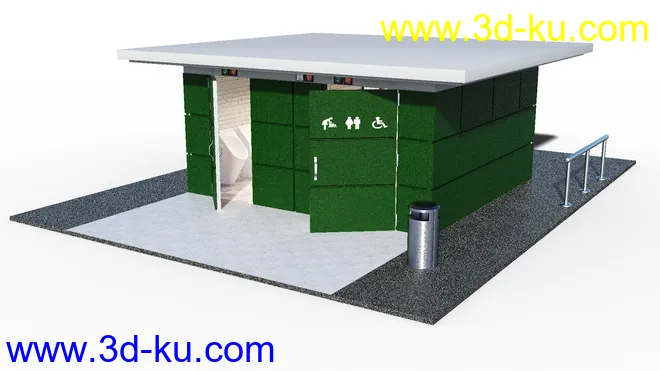 Public Toilet模型的图片7