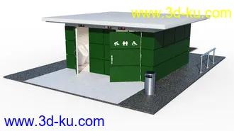 3D打印模型Public Toilet的图片