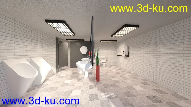 Public Toilet模型的图片8