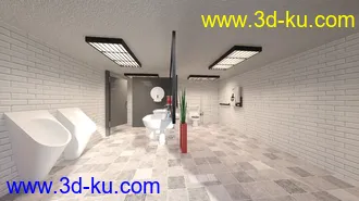 3D打印模型Public Toilet的图片