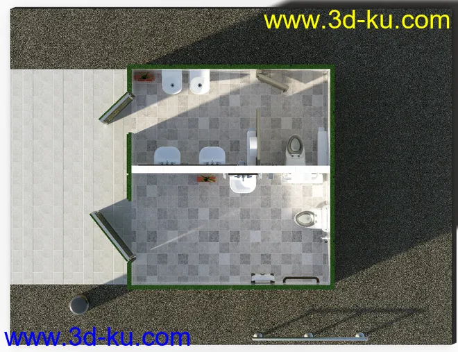 Public Toilet模型的图片9