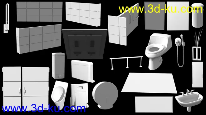 Public Toilet模型的图片10