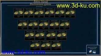 3D打印模型PW Bikini Islands的图片