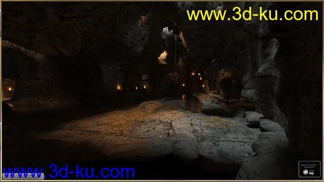 PW Caves of Cave Island模型的图片2