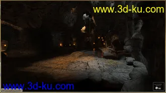 3D打印模型PW Caves of Cave Island的图片