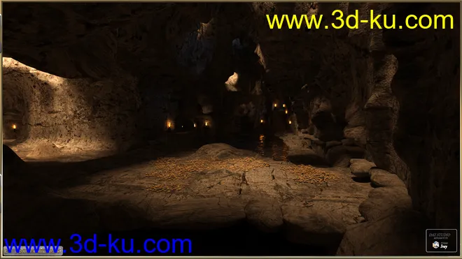 PW Caves of Cave Island模型的图片3