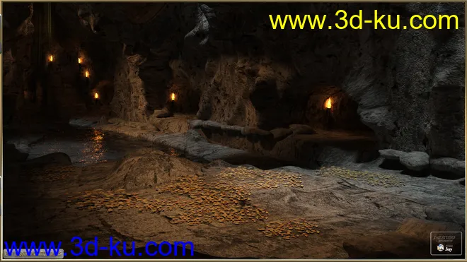 PW Caves of Cave Island模型的图片4