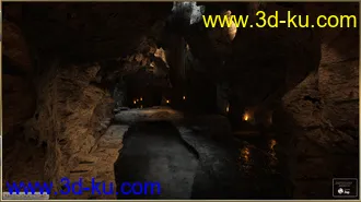 3D打印模型PW Caves of Cave Island的图片