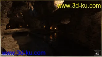 3D打印模型PW Caves of Cave Island的图片