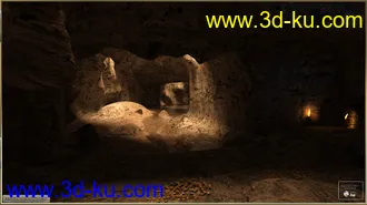 3D打印模型PW Caves of Cave Island的图片