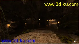 3D打印模型PW Caves of Cave Island的图片
