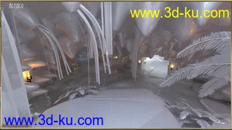 3D打印模型PW Caves of Cave Island的图片