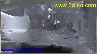 3D打印模型PW Caves of Cave Island的图片