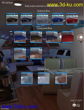 3D打印模型PW Sail Boat的图片