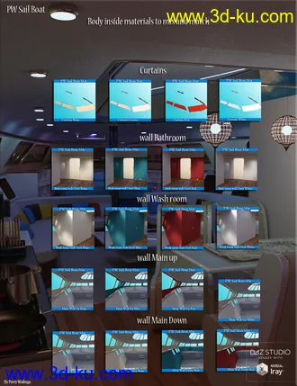 3D打印模型PW Sail Boat的图片