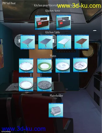 3D打印模型PW Sail Boat的图片