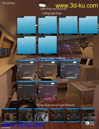 3D打印模型PW Sail Boat的图片