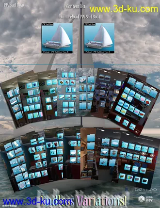 3D打印模型PW Sail Boat的图片