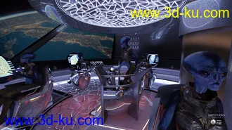 3D打印模型PW UFO Abduction Class的图片