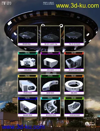 PW UFO Abduction Class模型的图片15
