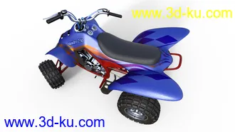 3D打印模型Quad Bike 250cc的图片