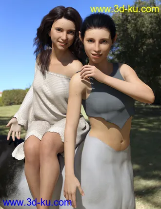 3D打印模型QX Equua for Genesis 8 Female Centaur的图片
