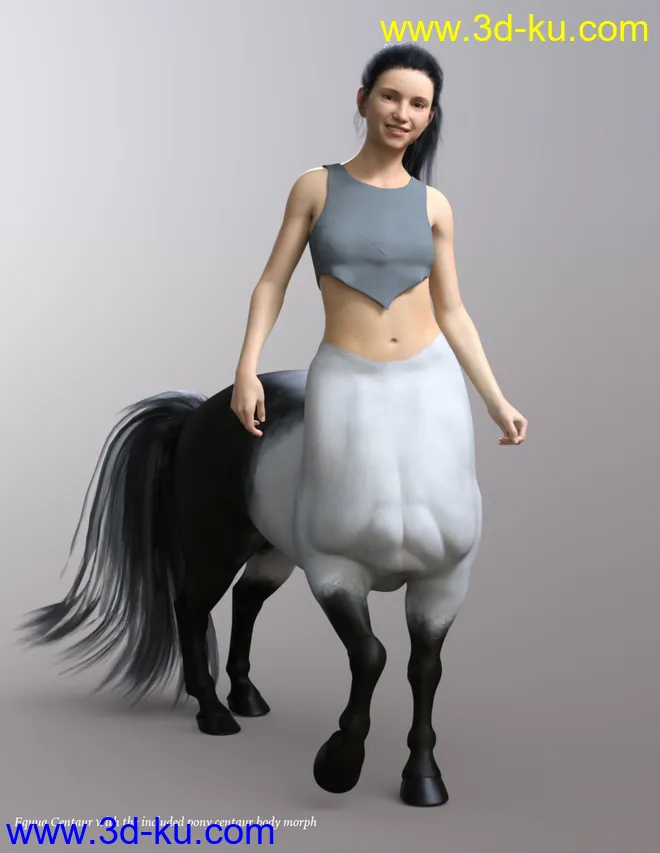 QX Equua for Genesis 8 Female Centaur模型的图片5