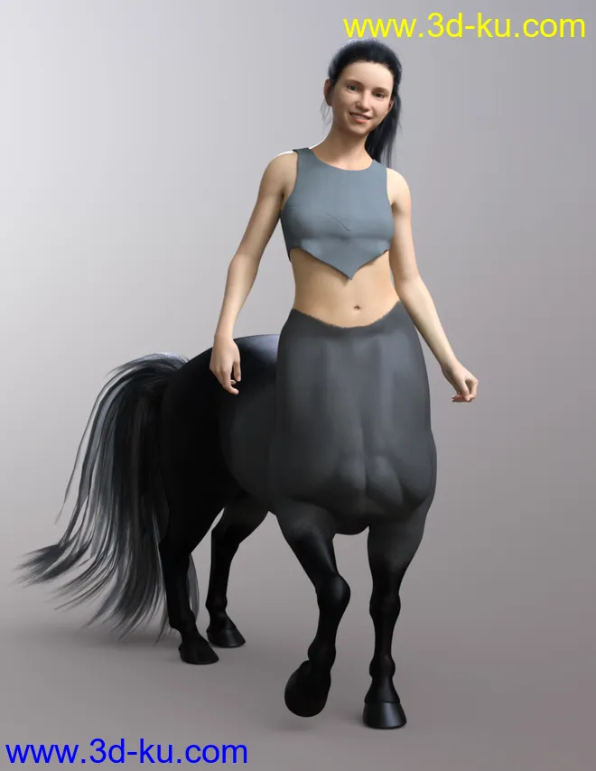 QX Equua for Genesis 8 Female Centaur模型的图片6