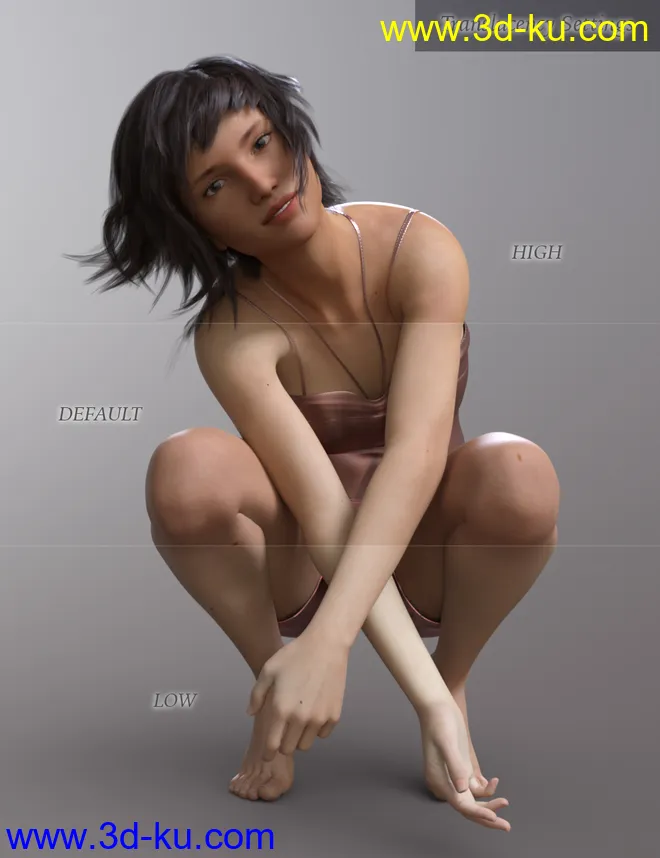 QX Equua for Genesis 8 Female Centaur模型的图片12