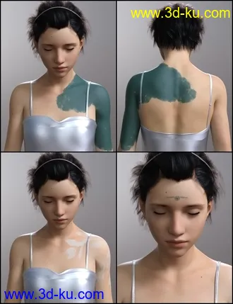 3D打印模型QX Equua for Genesis 8 Female Centaur的图片